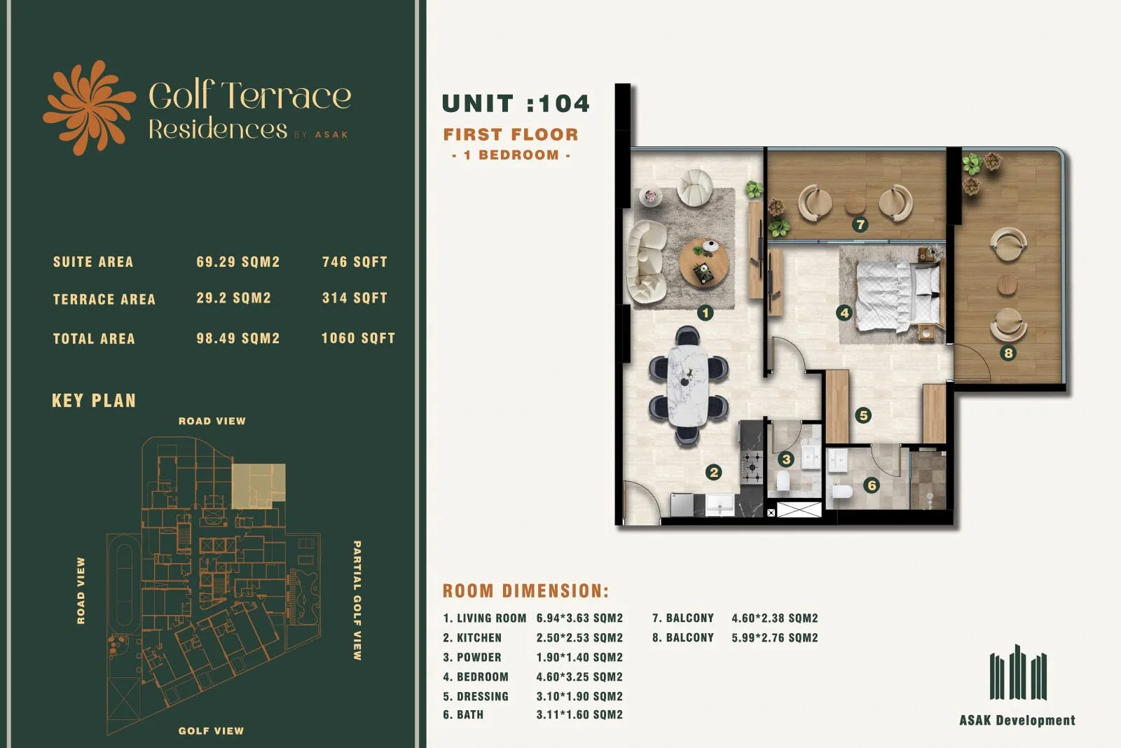 1 Bedroom